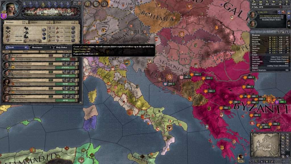 Screen Shot image 3 Crusader Kings II - Legacy Of Rome DLC بي سي ستيم كود رقمي