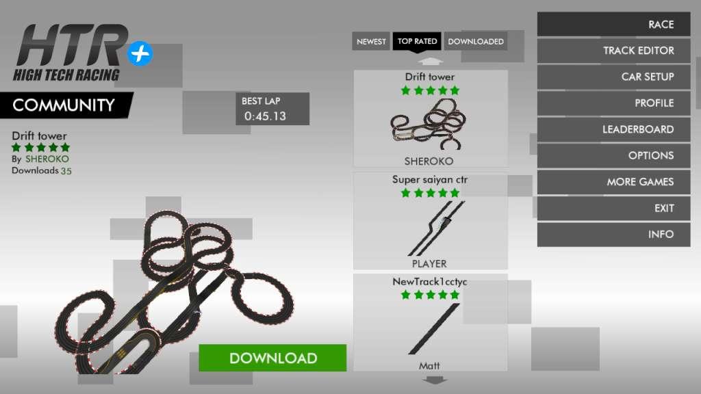 Screen Shot image 5 HTR+ Slot Car Simulation ستيم كود رقمي