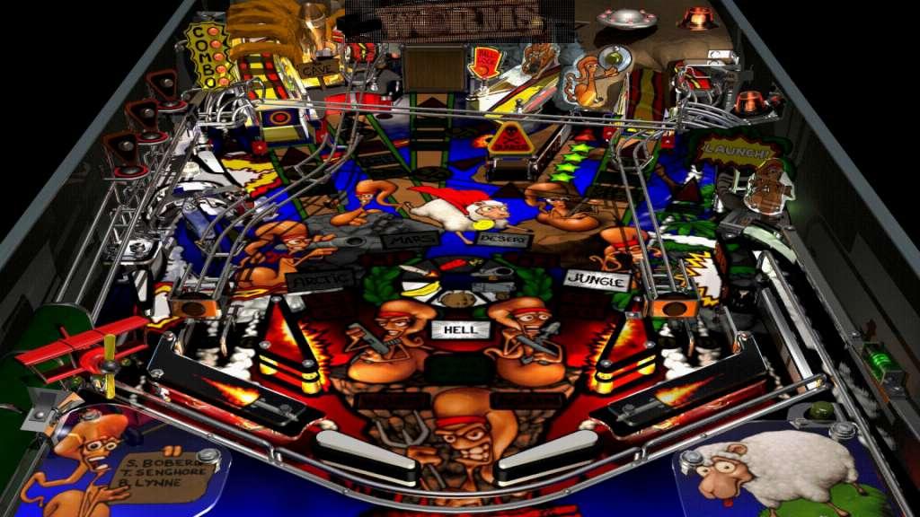 Screen Shot image 1 Worms Pinball اوروبي ستيم كود رقمي