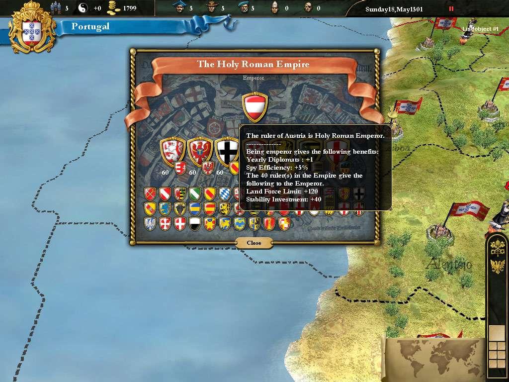 Screen Shot image 2 Europa Universalis III Chronicles ستيم كود رقمي
