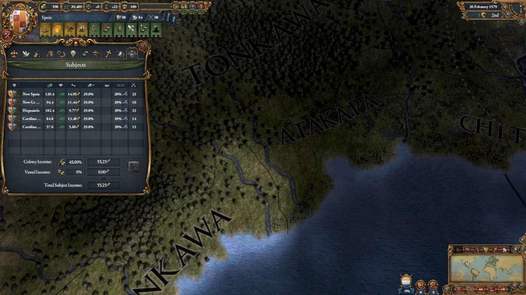 Screen Shot image 0 Europa Universalis IV - Songs Of The New World Pack DLC ستيم كود رقمي