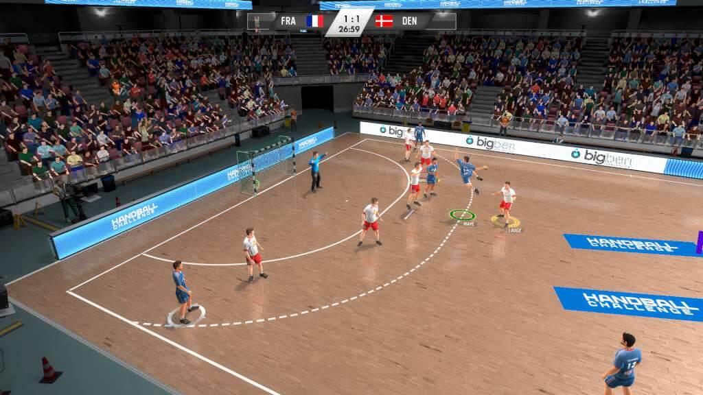 Screen Shot image 2 IHF Handball Challenge 14 بي سي ستيم كود رقمي