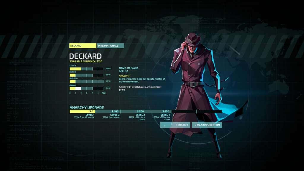 Screen Shot image 5 Invisible, Inc. GOG كود رقمي
