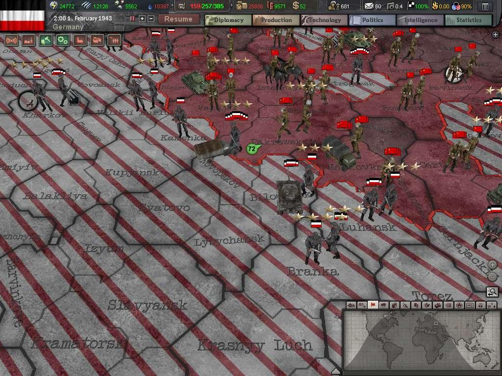 Screen Shot image 4 Hearts Of Iron III - DLC Collection ستيم كود رقمي