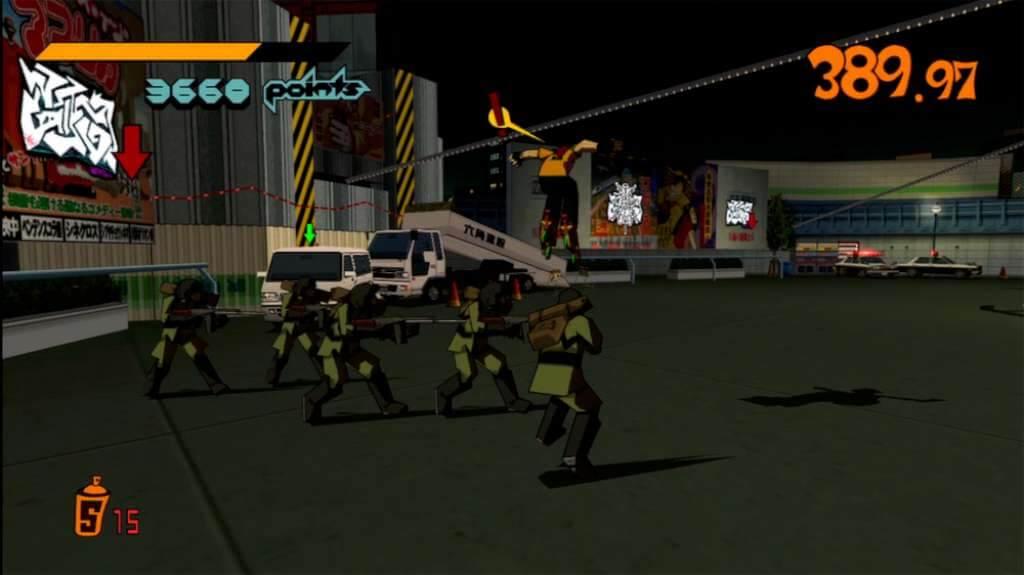 Screen Shot image 1 Jet Set Radio ستيم هدية