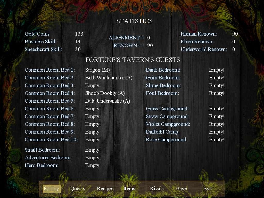 Screen Shot image 5 Fortune'S Tavern - The Fantasy Tavern Simulator بي سي ستيم كود رقمي