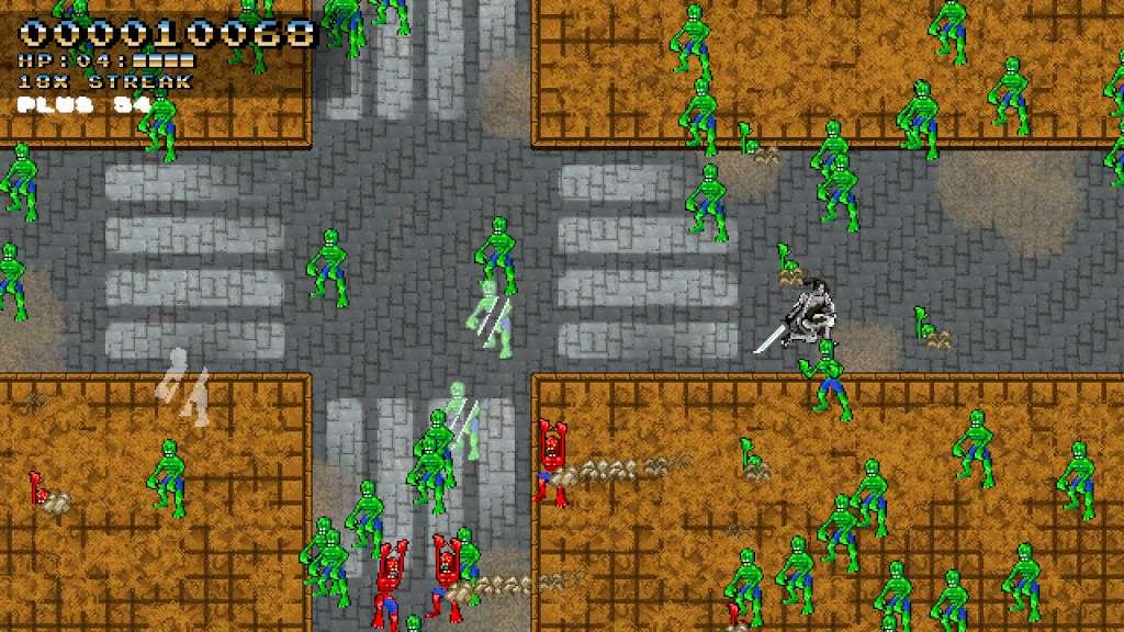 Screen Shot image 1 Space Robot Samurai Zombie Slayer ستيم كود رقمي
