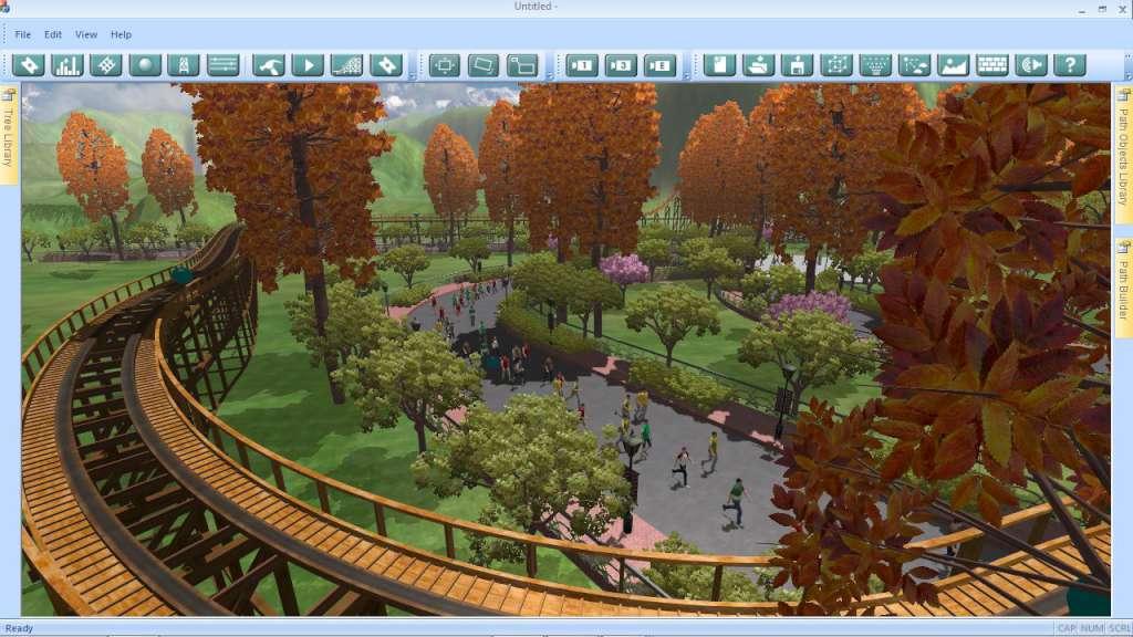 Screen Shot image 4 Theme Park Studio ستيم كود رقمي