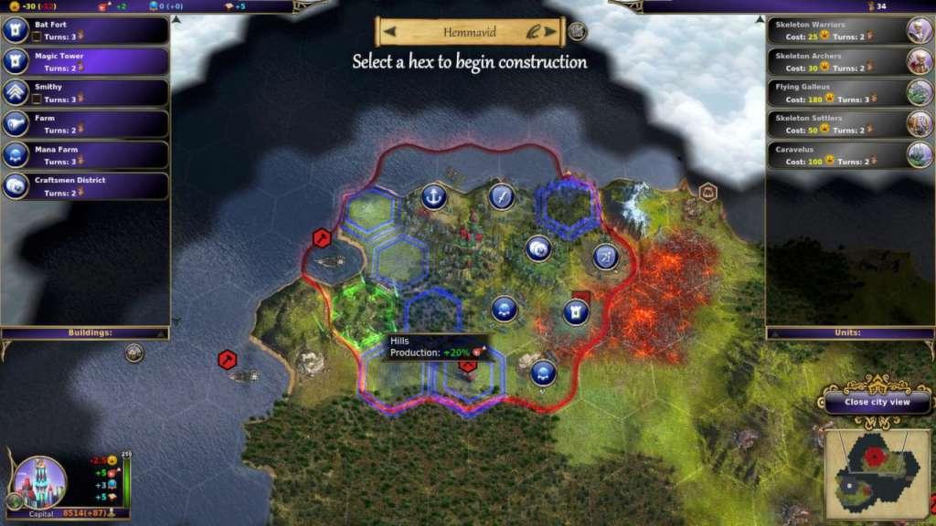 Screen Shot image 4 Warlock Master Of The Arcane اصدار النسخة الكاملة ستيم كود رقمي