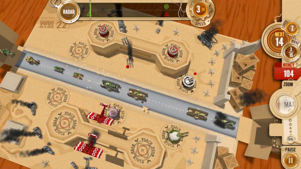 Screen Shot image 4 War In A Box: Paper Tanks ستيم كود رقمي