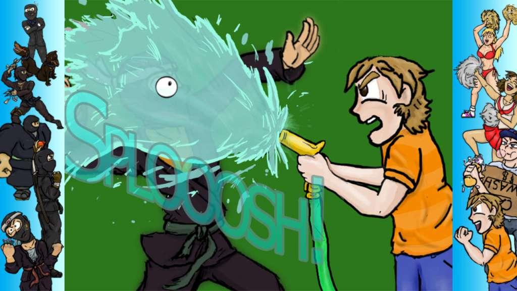 Screen Shot image 1 Car Washer: Summer Of The Ninja بي سي ستيم كود رقمي