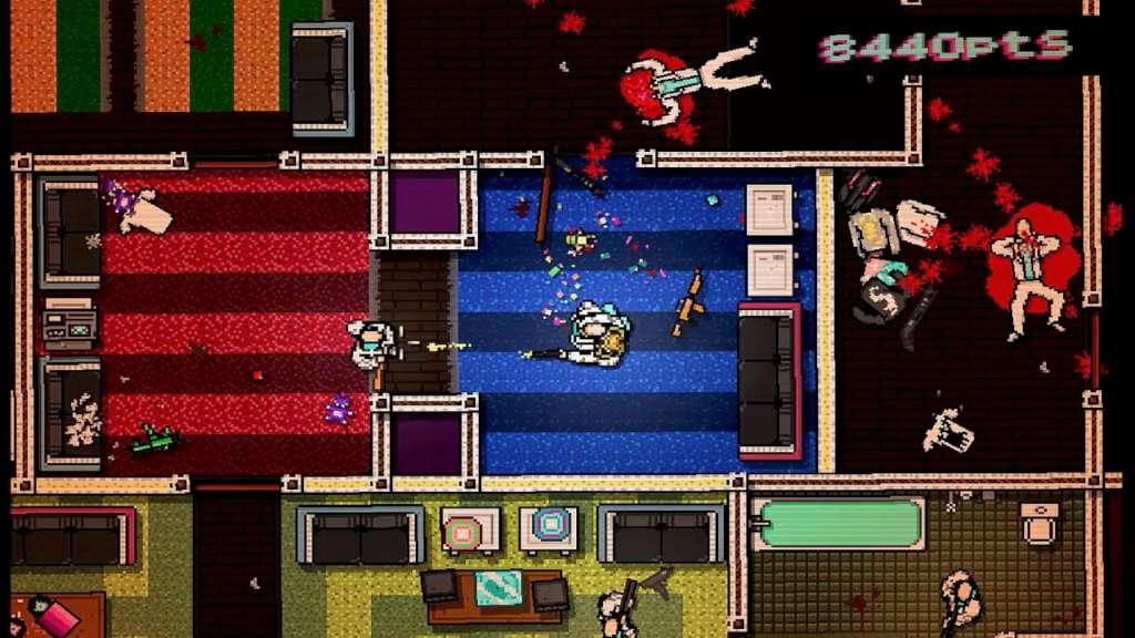 Screen Shot image 1 Hotline Miami اوروبي بي سي ستيم كود رقمي