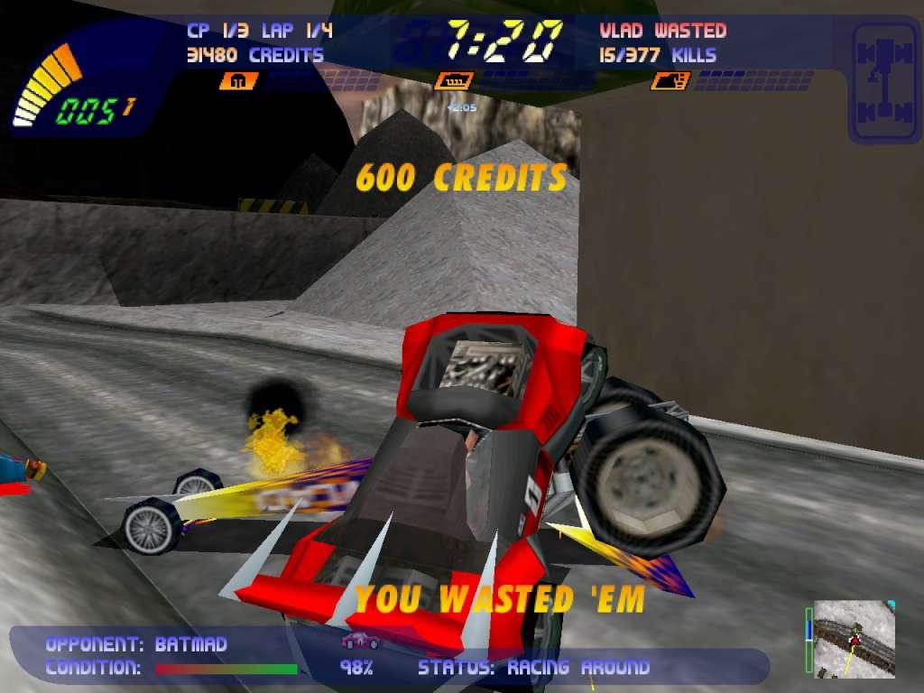 Screen Shot image 3 Carmageddon 2: Carpocalypse Now بي سي ستيم كود رقمي
