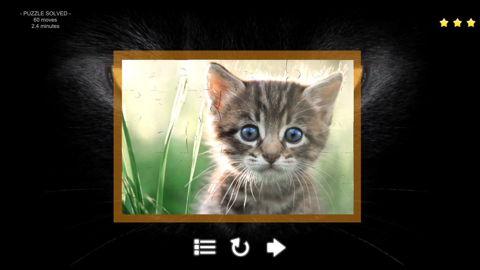 Screen Shot image 1 Kitty Cat: Jigsaw Puzzles ستيم كود رقمي