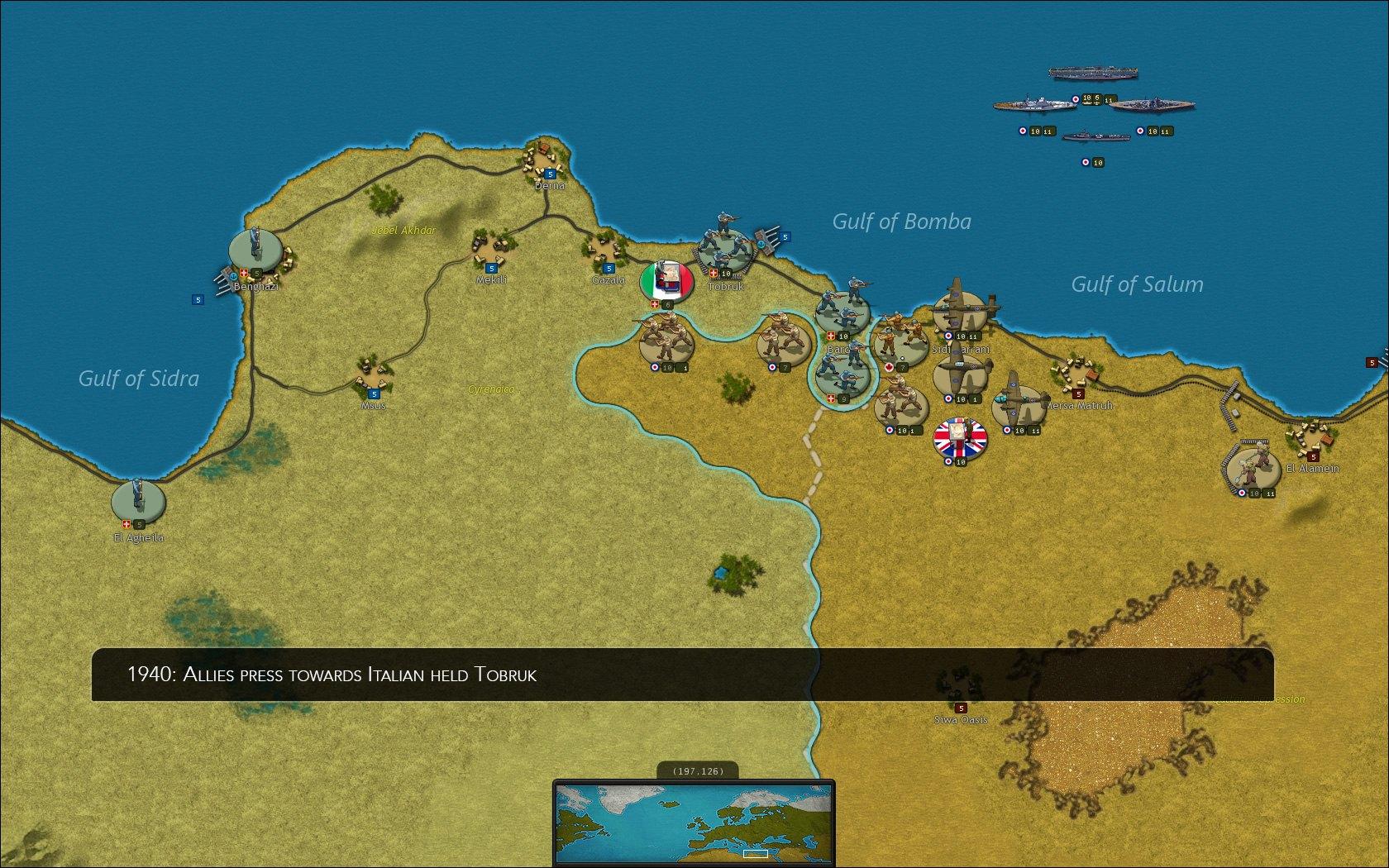 Screen Shot image 7 Strategic Command WWII: War In Europe ستيم كود رقمي
