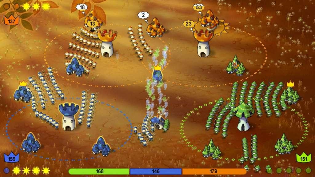Screen Shot image 4 Mushroom Wars ستيم كود رقمي