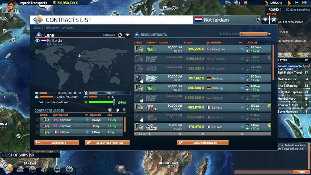 Screen Shot image 4 TransOcean 2: Rivals CZ/PL لغة فقط اوروبي بي سي ستيم كود رقمي