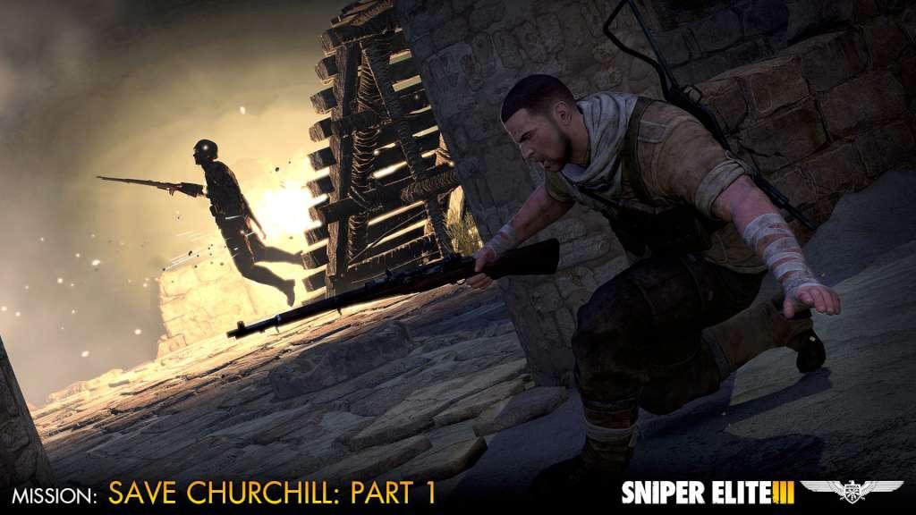 Screen Shot image 4 Sniper Elite III - Save Churchill Part 1: In Shadows DLC ستيم كود رقمي