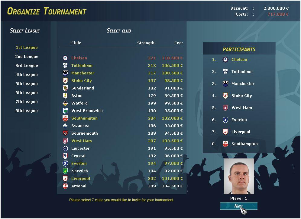 Screen Shot image 4 Club Manager 2017 ستيم كود رقمي