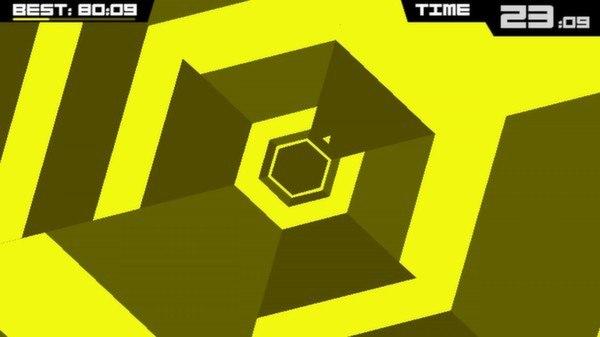 Screen Shot image 1 Super Hexagon ستيم هدية