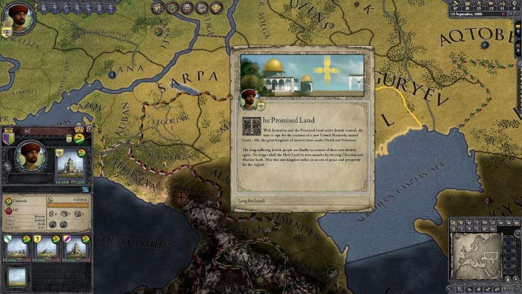 Screen Shot image 0 Crusader Kings II - Sons Of Abraham DLC بي سي ستيم كود رقمي