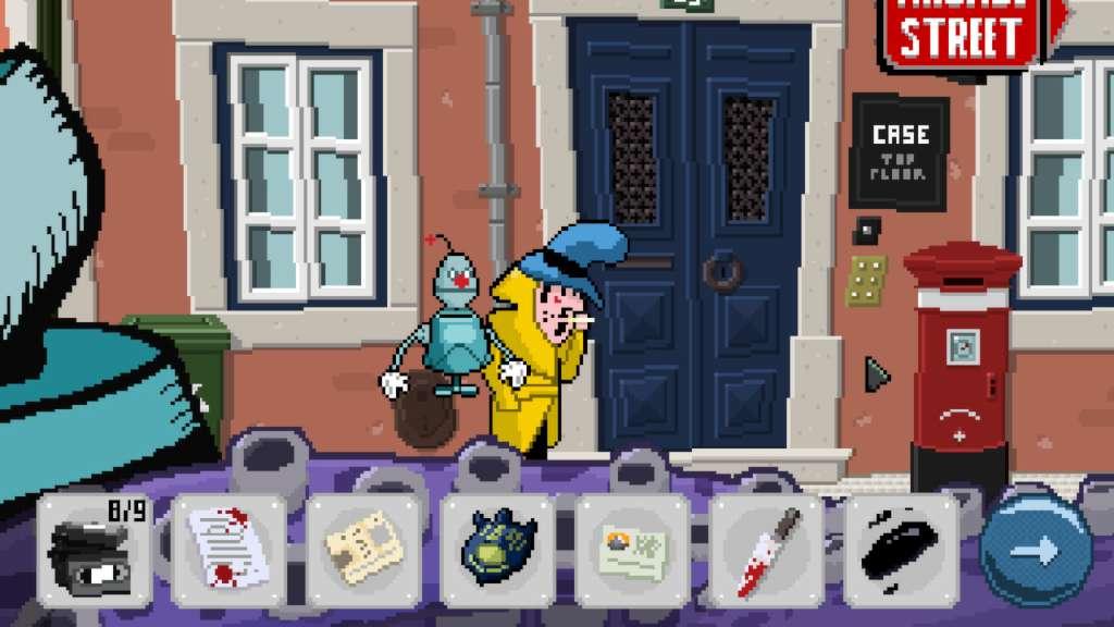 Screen Shot image 2 Detective Case And Clown Bot In: Murder In The Hotel Lisbon بي سي ستيم كود رقمي