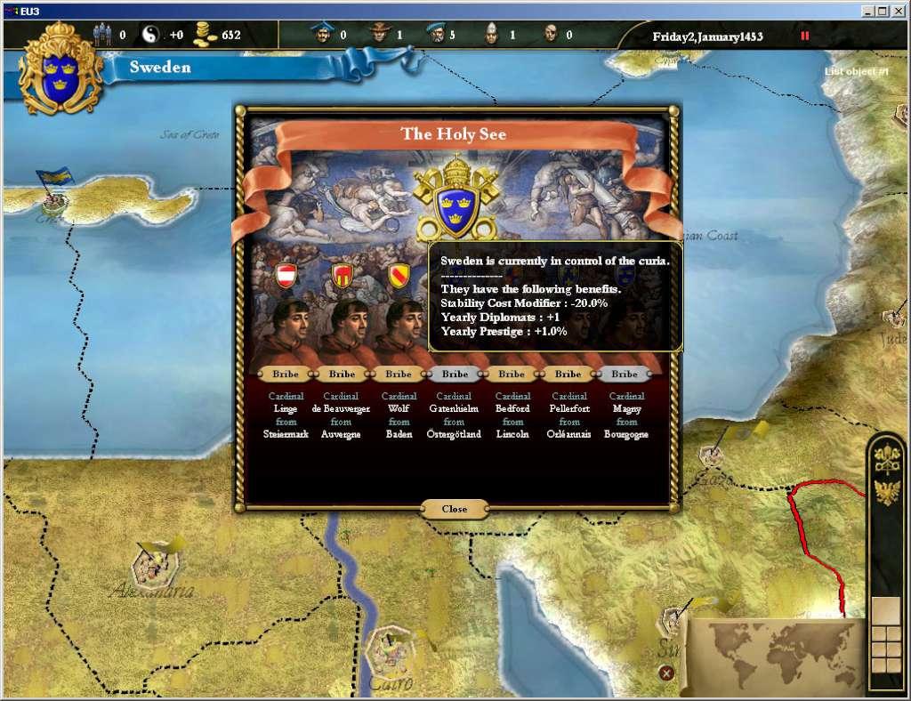 Screen Shot image 3 Europa Universalis III Complete ستيم كود رقمي