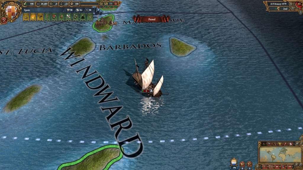 Screen Shot image 5 Europa Universalis IV - Songs Of The New World Pack DLC ستيم كود رقمي