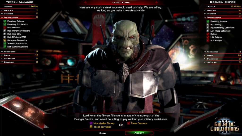 Screen Shot image 0 Galactic Civilizations III + All DLCs ستيم كود رقمي