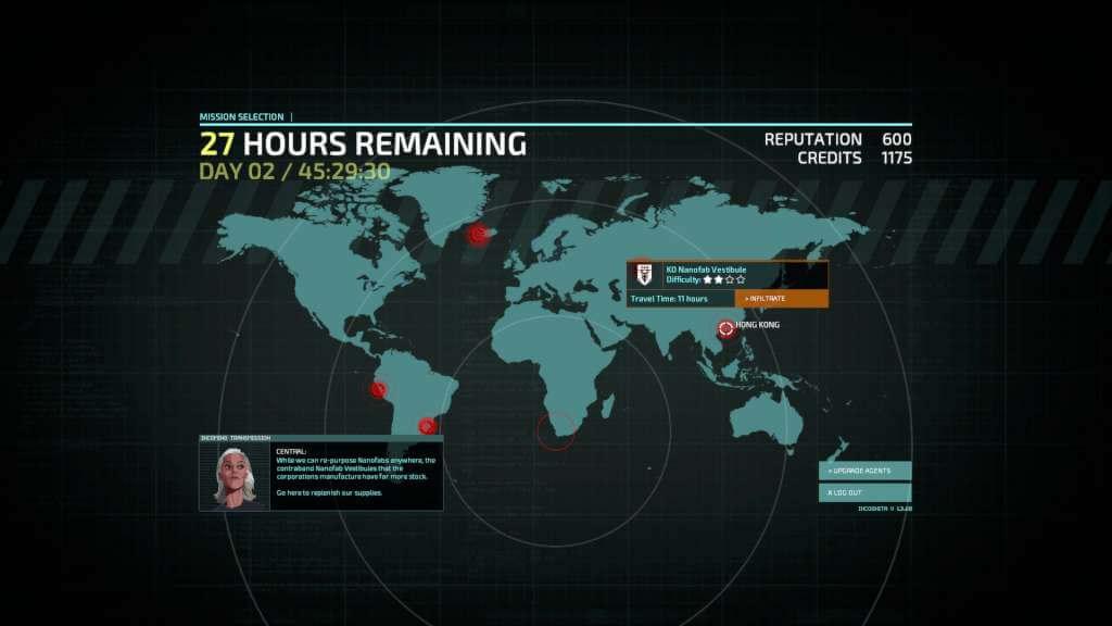 Screen Shot image 0 Invisible, Inc. GOG كود رقمي