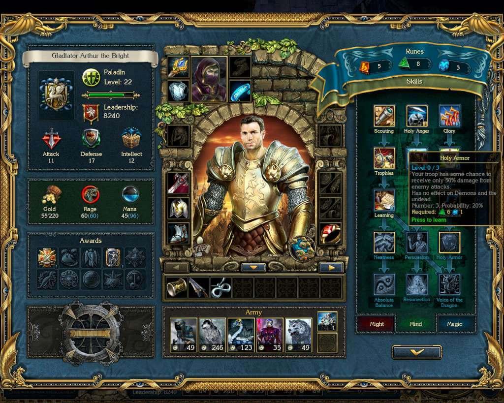 Screen Shot image 2 King'S Bounty: Crossworlds ستيم كود رقمي