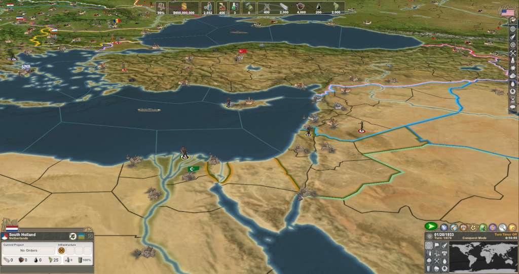 Screen Shot image 2 Making History II: The War Of The World ستيم كود رقمي