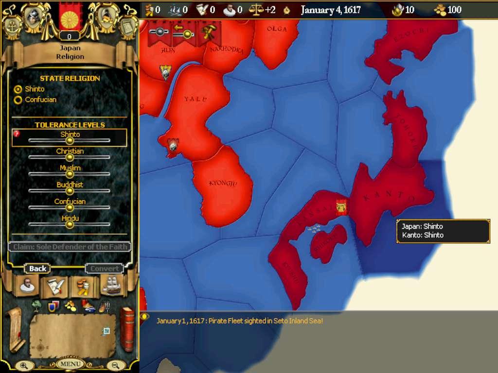 Screen Shot image 3 For The Glory: A Europa Universalis Game بي سي ستيم كود رقمي