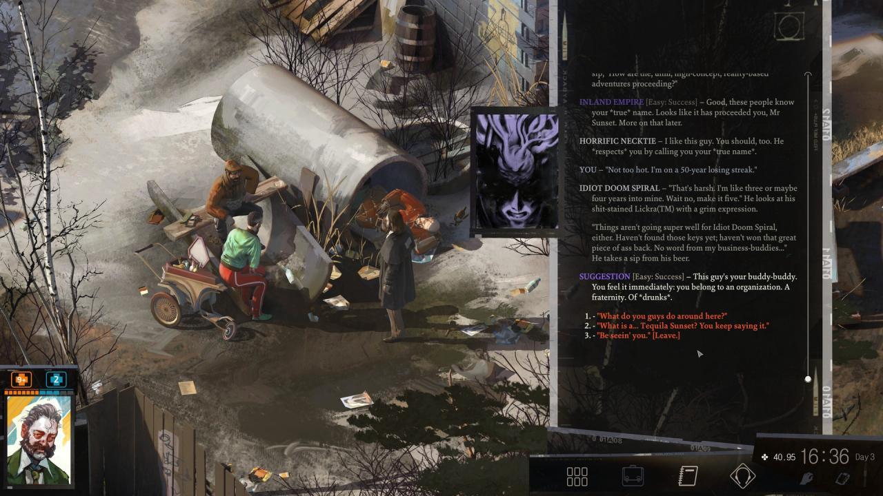 Screen Shot image 5 Disco Elysium - The Final Cut رابط هديه ستيم
