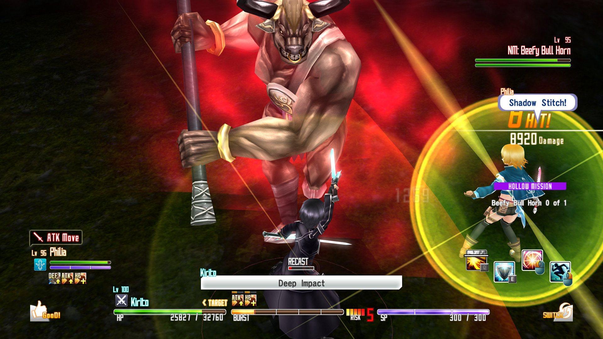 Screen Shot image 3 Sword Art Online Re: Hollow Fragment اوروبي ستيم كود رقمي