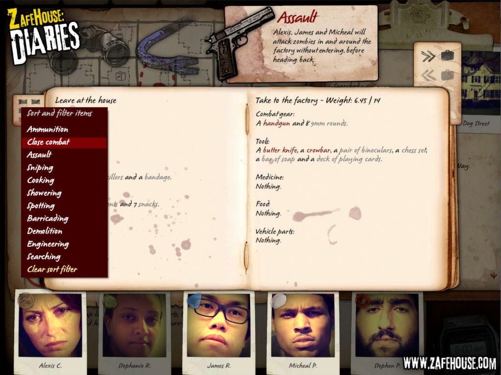 Screen Shot image 0 Zafehouse: Diaries ستيم كود رقمي