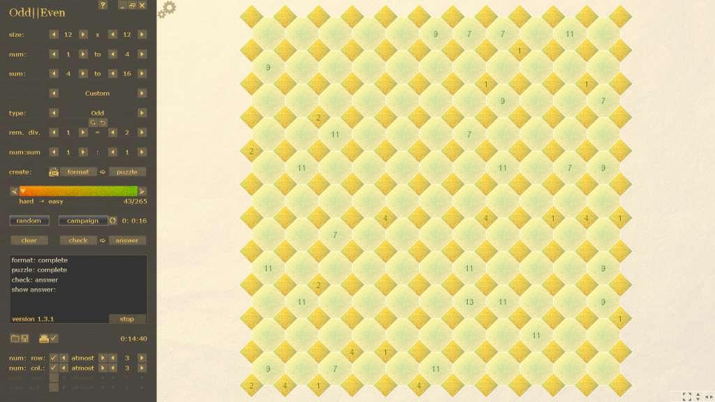 Screen Shot image 5 Odd || Even ستيم كود رقمي