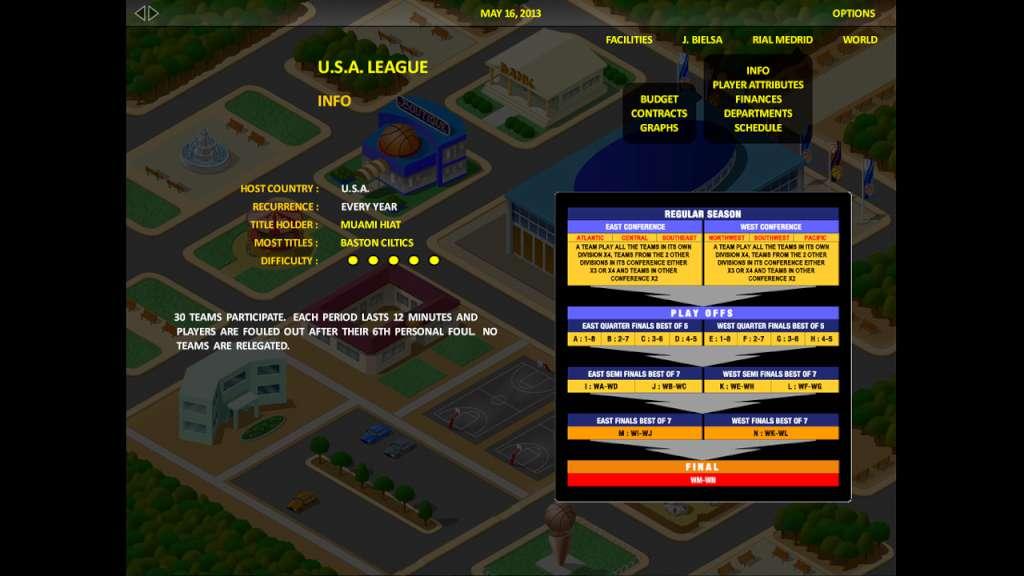 Screen Shot image 5 World Basketball Tycoon EN لغة فقط ستيم كود رقمي