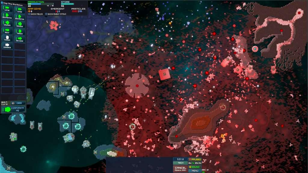 Screen Shot image 5 Particle Fleet: Emergence ستيم كود رقمي
