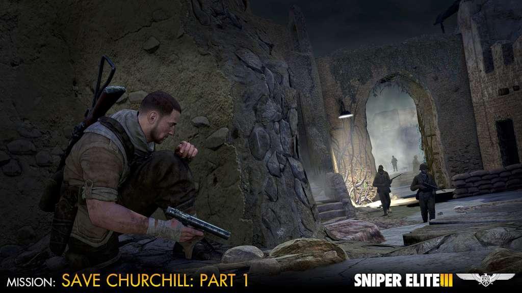 Screen Shot image 5 Sniper Elite III - Save Churchill Part 1: In Shadows DLC ستيم كود رقمي