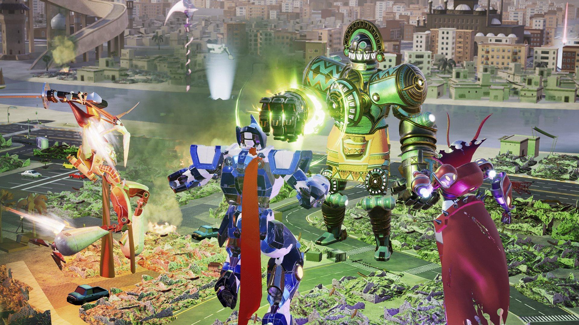 Screen Shot image 1 Override: Mech City Brawl ستيم كود رقمي