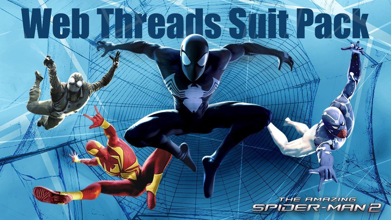 Screen Shot image 0 The Amazing Spider-Man 2 - Web Threads Suit DLC Pack اوروبي ستيم كود رقمي