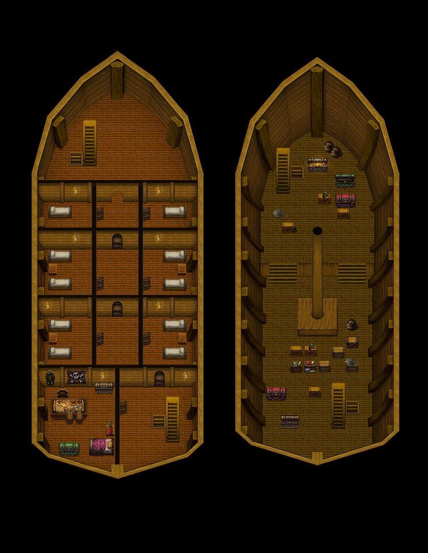 Screen Shot image 2 RPG Maker VX Ace - Pirate Ship Tiles DLC ستيم كود رقمي