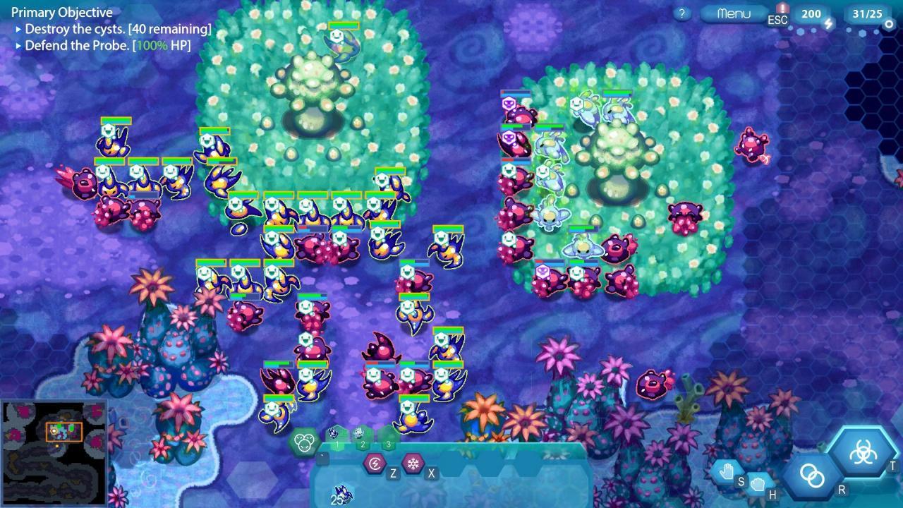 Amoeba Battle: Microscopic RTS Action امريكي نينتندو سويتش كود رقمي