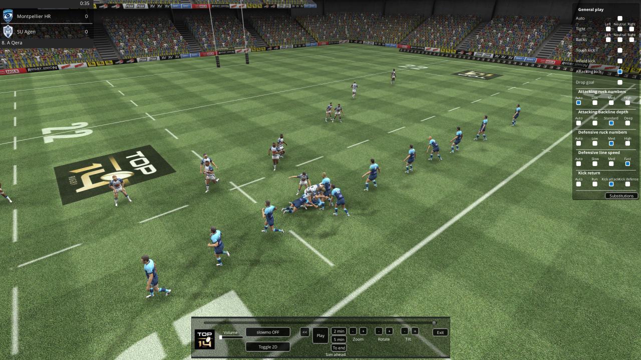 Screen Shot image 2 National Rugby Manager ستيم كود رقمي
