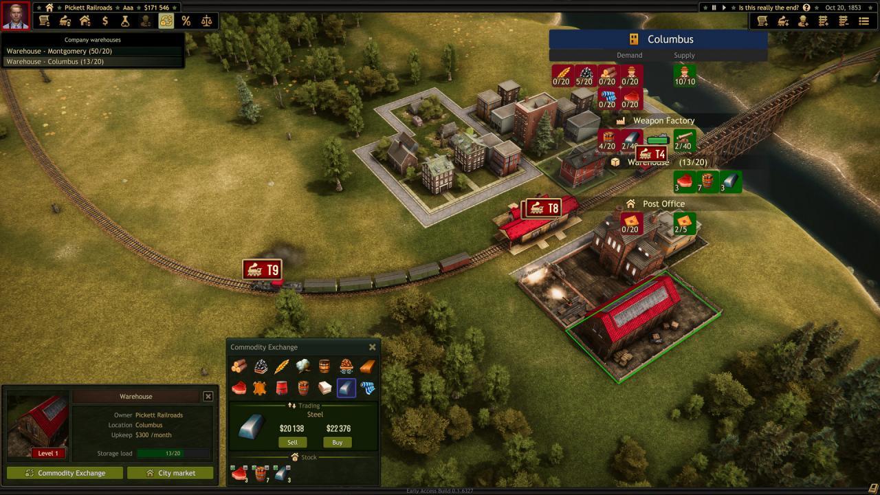 Screen Shot image 1 Railroad Corporation أمريكا الشمالية ستيم كود رقمي