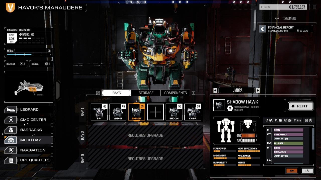 Screen Shot image 1 BATTLETECH - Shadow Hawk Pack DLC بي سي ستيم كود رقمي