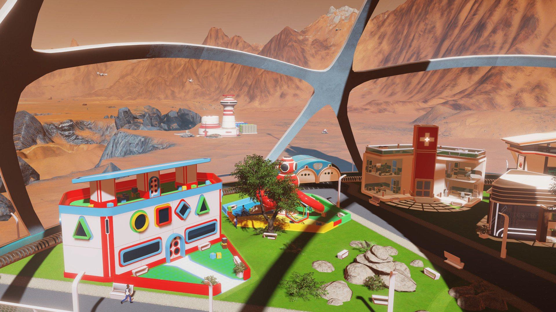 Screen Shot image 4 Surviving Mars - Stellaris Dome Set DLC اوروبي ستيم كود رقمي