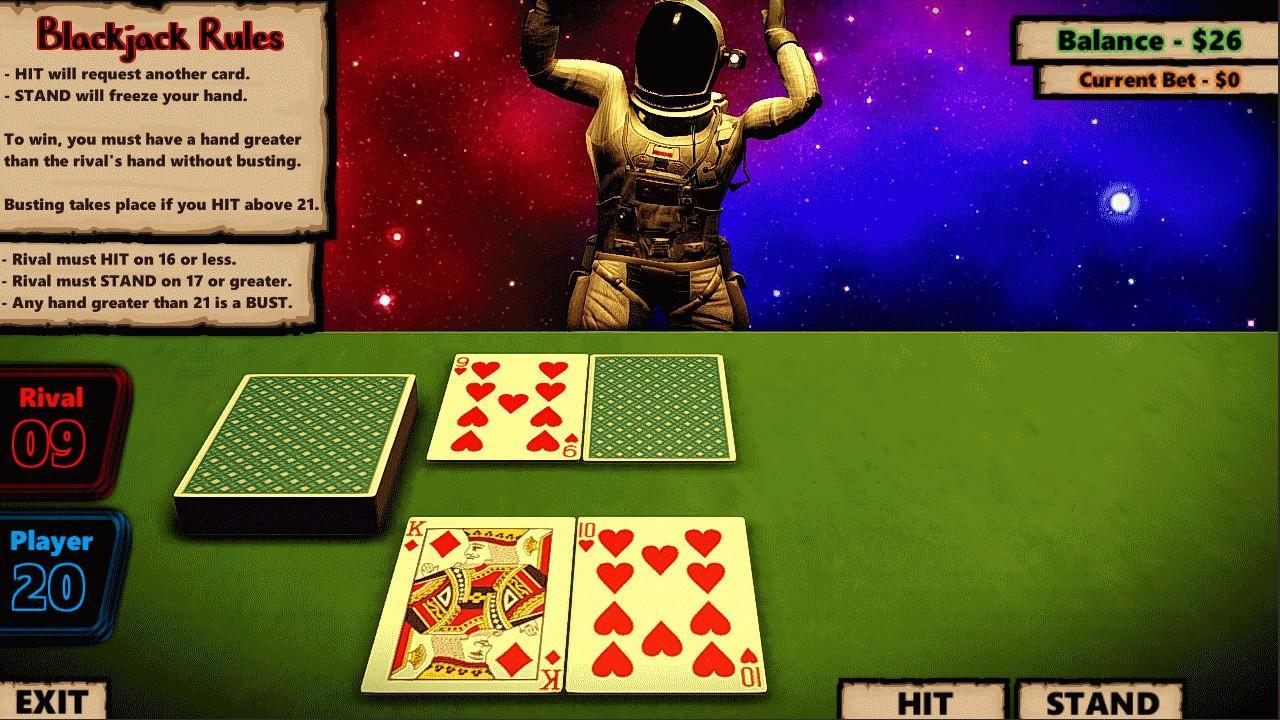 Screen Shot image 0 Blackjack In Space ستيم كود رقمي