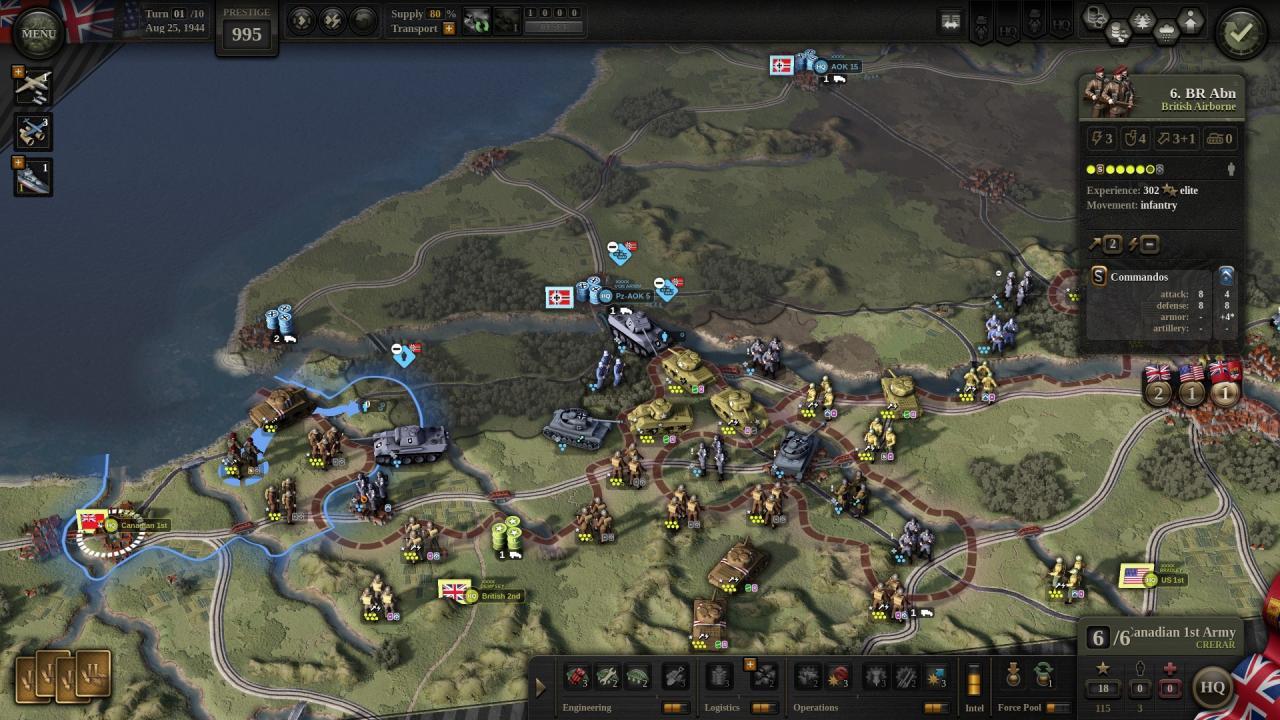 Screen Shot image 5 Unity Of Command II بي سي ستيم كود رقمي